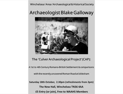 Winchelsea & Area Archaeological & Historical Society Talk