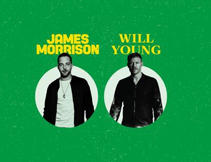 James Morrison and Will Young are to perform at Forest Live in Bedgebury