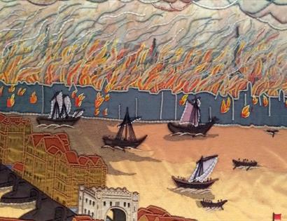 Exhibition of the Hastings Embroidery