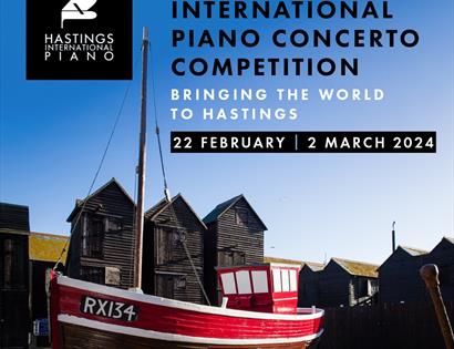 poster for hastings international piano competition