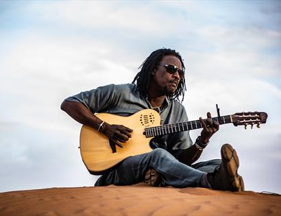 man with guitar