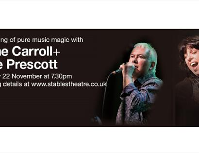 poster for pete prescott and liane carroll