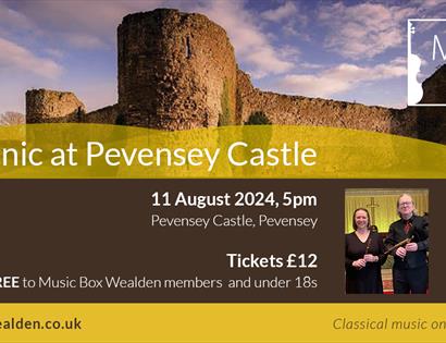 A Musical Picnic at Pevensey Castle