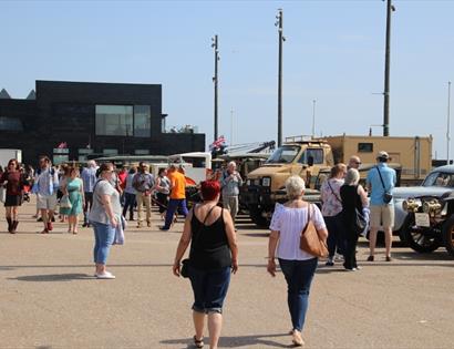 AA Commemorative Military Road Run Vehicle Display