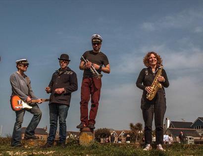 The Native Oysters, who will be playing at the Jenny Lind in Hastings this Music Month.