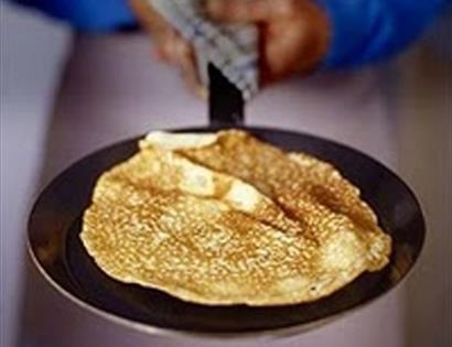 Tossing pancakes
