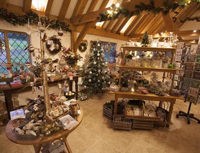 Christmas shopping at Pashley Manor