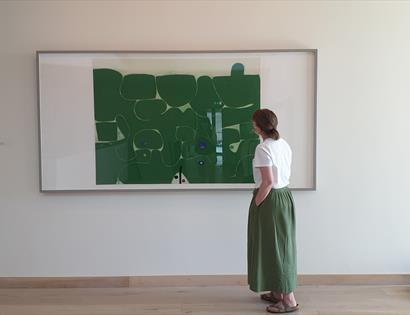 Victor Pasmore and Quentin Blake