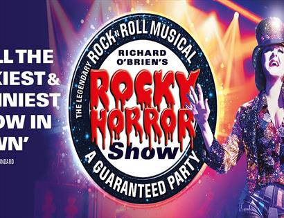 Poster advertising the Rocky Horror Show