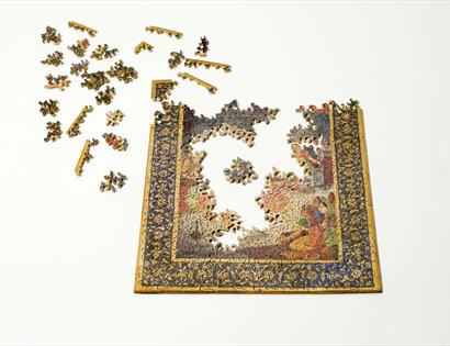 photograph of a jigsaw puzzle