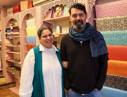 Picture shows professional actors Sagar Arya and Anwesha Arya-Bhattacharya who will be reading The Jungle Book Live.