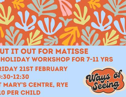 Cut It Out For Matisse (7-11yrs)