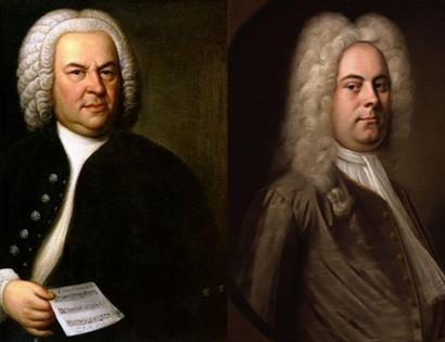 picture of Bach and Handel