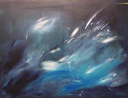 Seascape art in Rye East Sussex