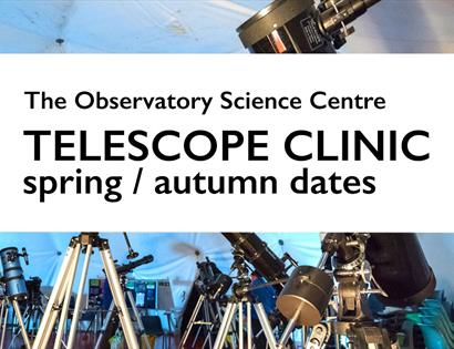 Telescope clinic poster
