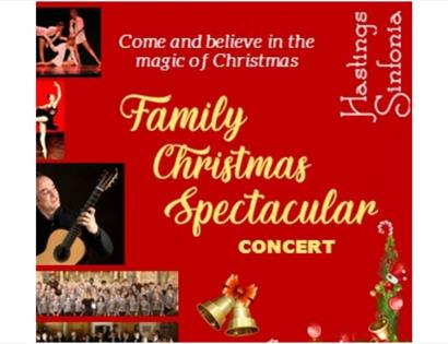 family christmas spectacular poster