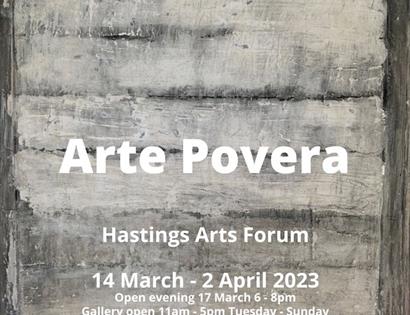 poster for Arte Povera