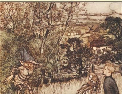 Arthur Rackham in Sussex