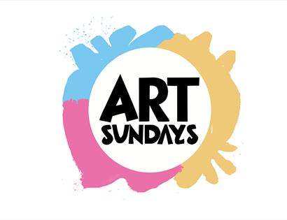 Poster advertising Art Sundays