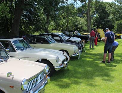Classic Car Show with the Jaguar Enthusiasts Club