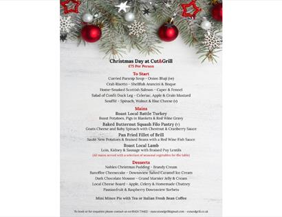 Christmas Day at Cut & Grill