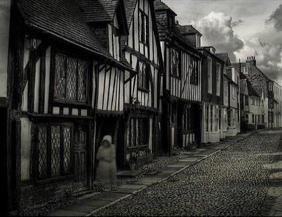 Ghost in the cobbled streets of Rye