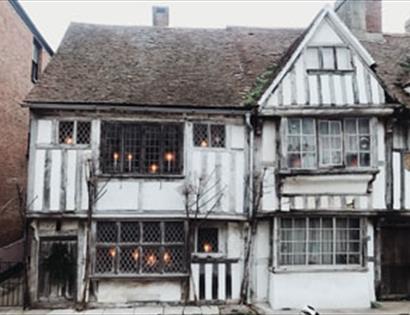 Photograph of the Christmas House Hastings.