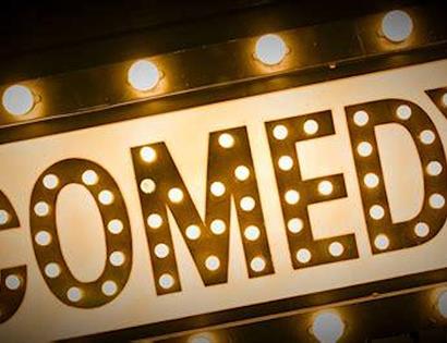 Text poster says Comedy.