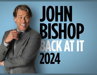 Poster for John Bishop Back At It Tour