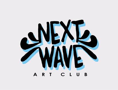 Poster advertising Next Wave Art Club