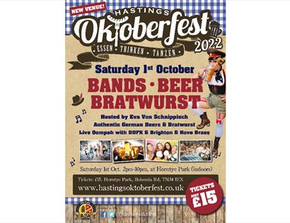 poster for okotberfest. text in description.