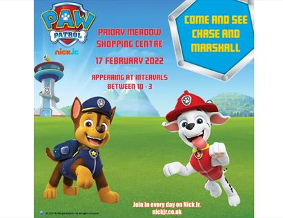 PAW Patrol at Priory Meadow
