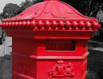 Red pillar box