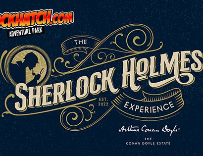 poster for sherlock holmes experience at knockhatch adventure park