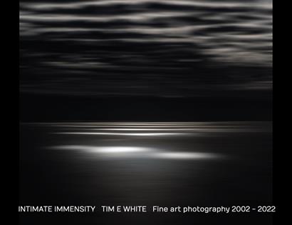 black and white seascape poster