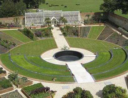 vegetable garden at Fairlight Hall