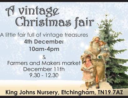 A vintage Christmas fair