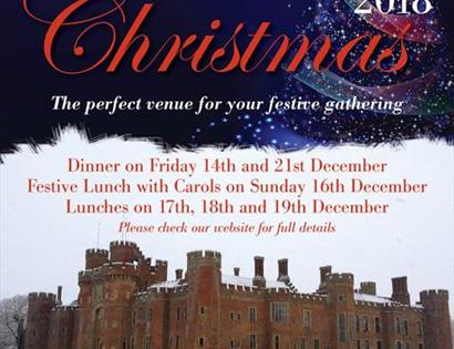 Christmas Lunch in a Castle