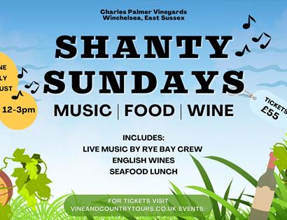 Shanty Sundays - Food, Wine & Music! @Charles Palmer Vineyard