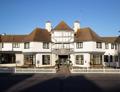 exterior of The Relais Cooden Beach