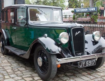 Austin Counties Car Rally at Tenterden Station