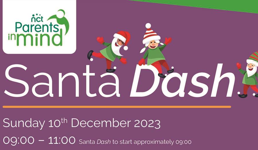 poster for santa dash