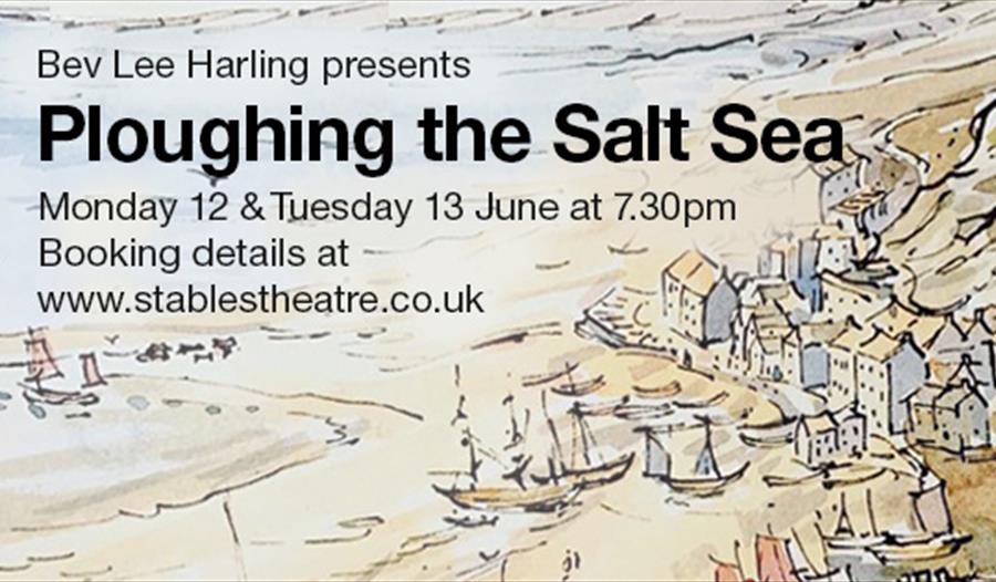 Text poster. Title says "Ploughing the Salt Sea". All text in description.