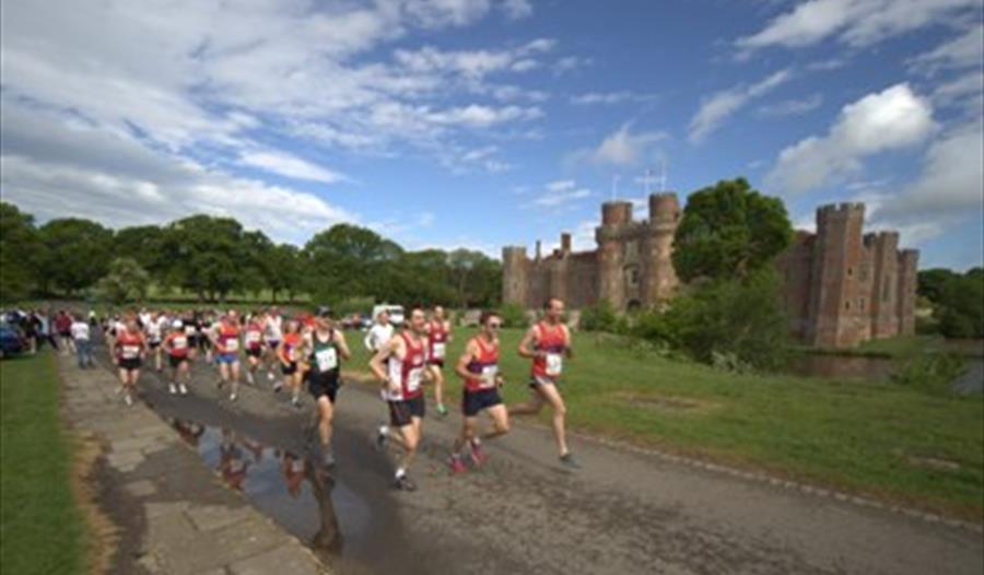 Stage 2 Start at Herstmonceux Castle - Steve Hardy