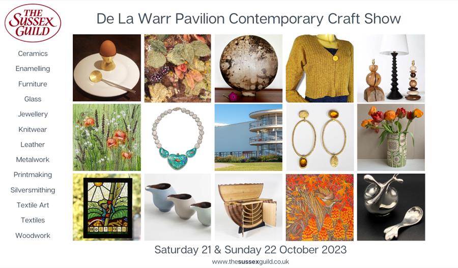 poster for contemporary craft show