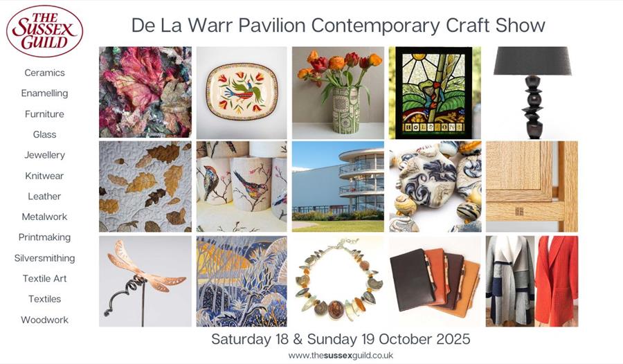 The Sussex Guild Contemporary Craft Show at De La Warr Pavilion