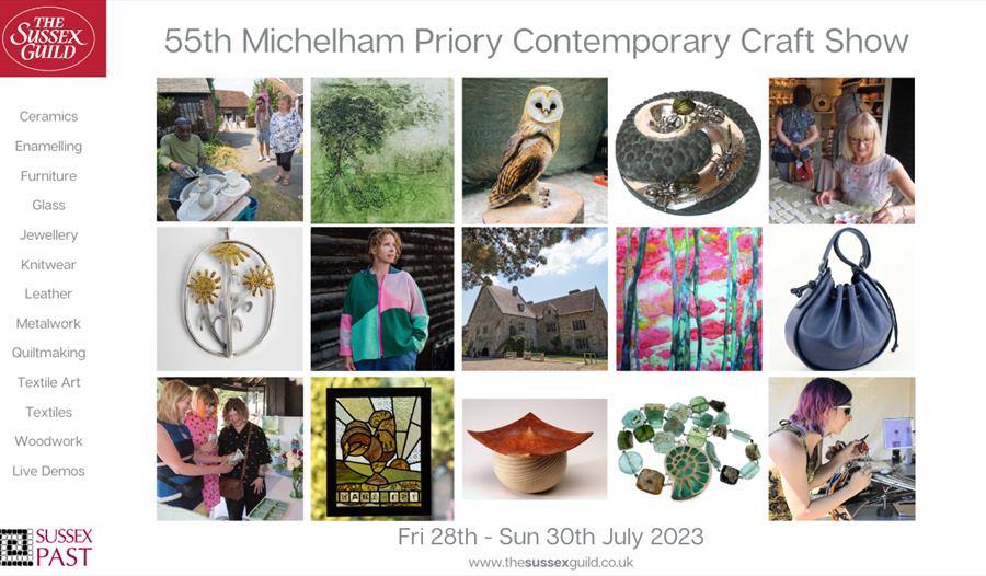 Sussex Guild Contemporary Craft Show at Michelham Priory