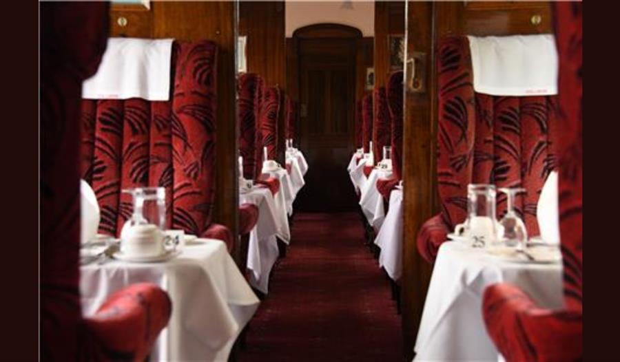 Valentines Evening Dinner on the Wealden Pullman