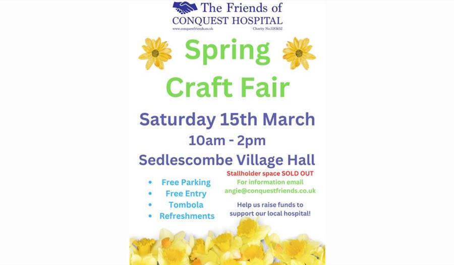 Spring Craft Fair poster