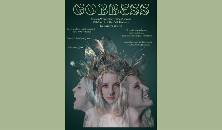 Poster for Gobbess at The Bell in Ticehurst